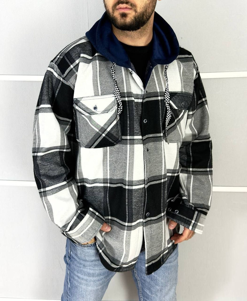 Рубашка на флисе