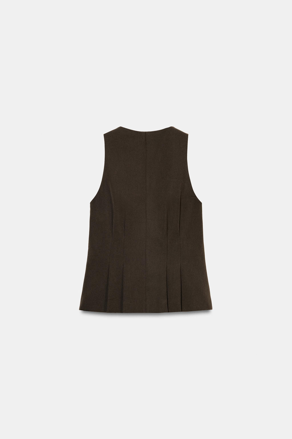 DARTED PEPLUM WAISTCOAT - Zara фото 17