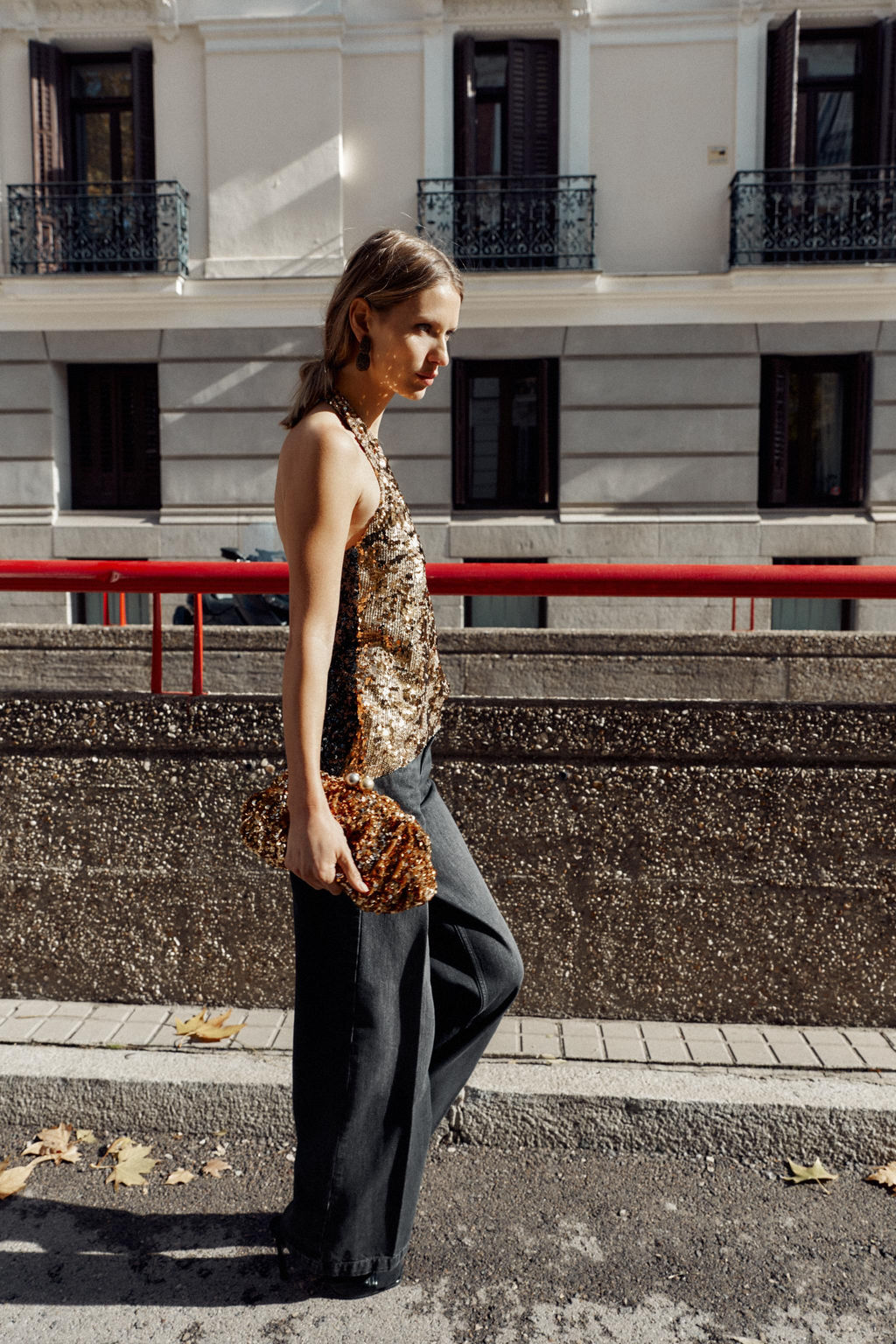 Z1975 WIDE-LEG HIGH-WAIST JEANS - Zara фото 3