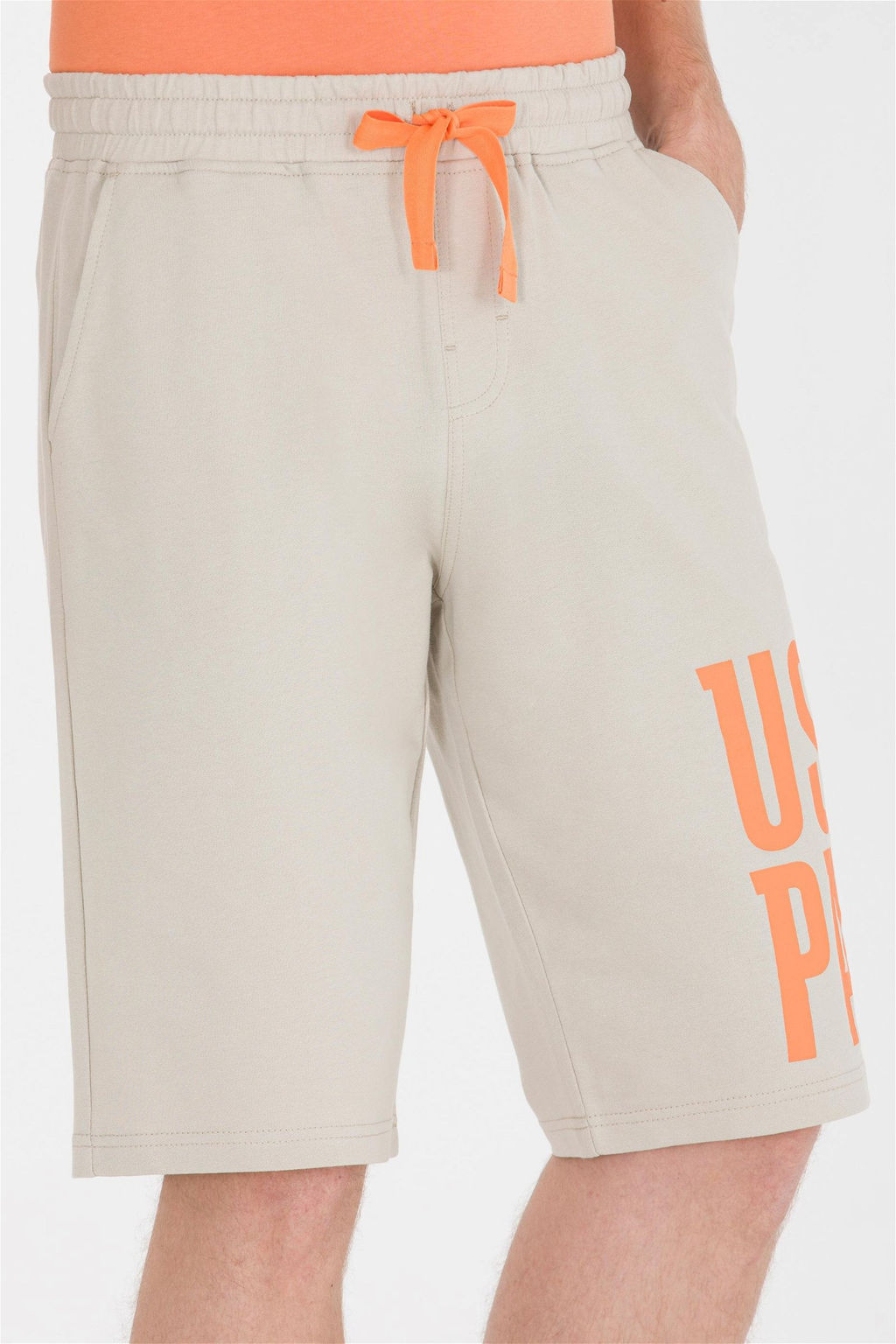 Мужские трикотажные шорты с камнями - U.s. polo assn фото 6
