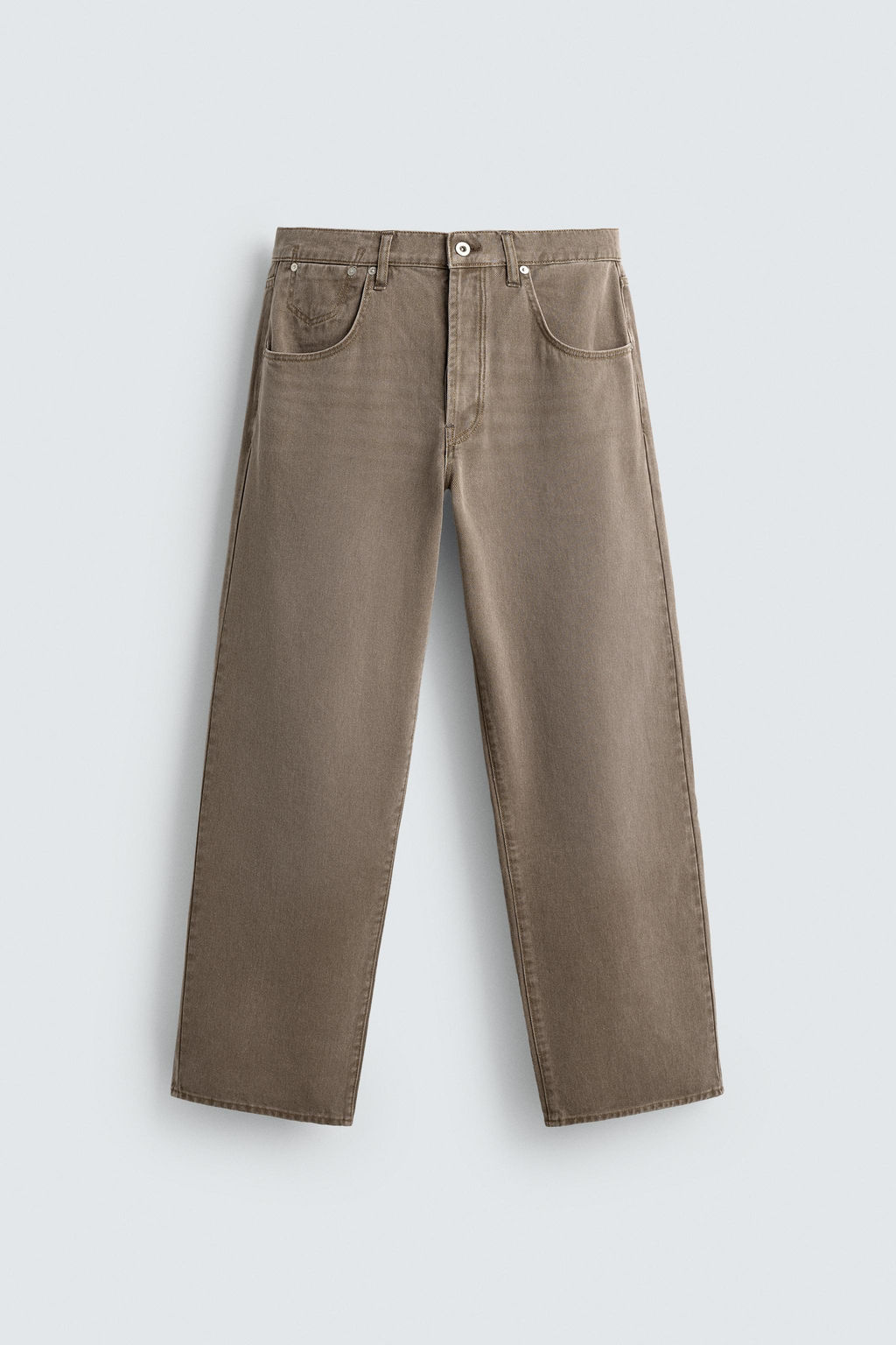 LIMITED EDITION BARREL FIT JEANS - Zara фото 7
