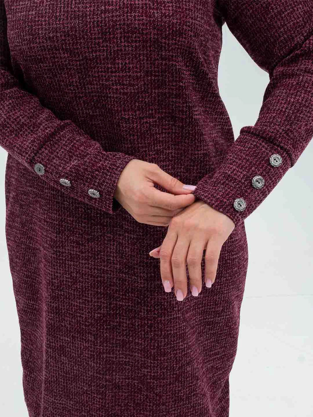 Платье женское, цвет бордо