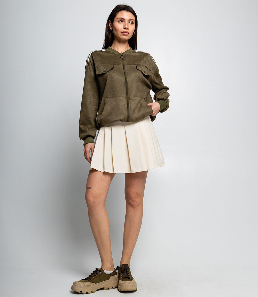 Бомбер #КТ7001 (4), хаки - Dommod фото 4