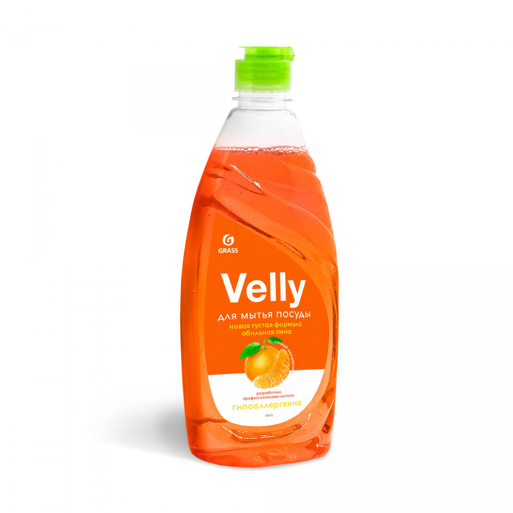 Средство для мытья посуды "Velly" 500 мл арт. 125383, 125382, 125430, 125431,125863 ГраСС