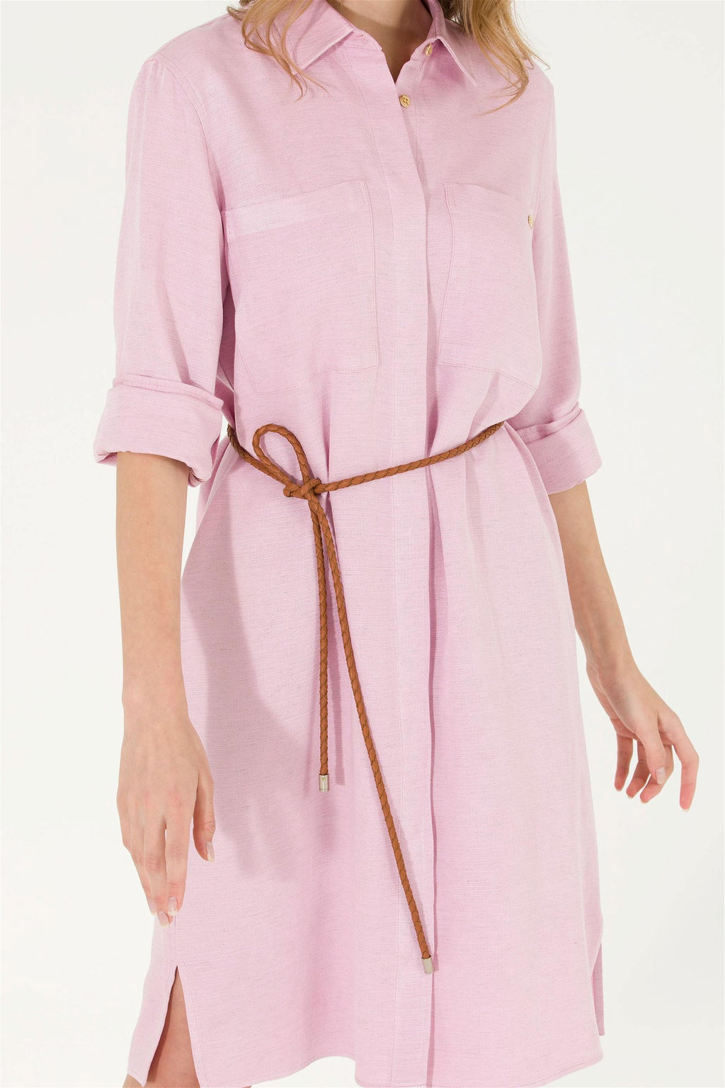 U. S. Polo Assn Женское тканое платье с магнолией - U.s. polo assn фото 6