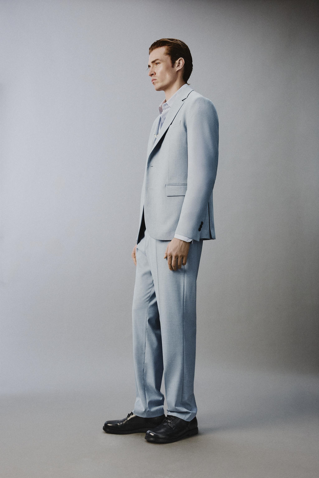 BLAZER TRAJE SLIM FIT / Celeste - Zara фото 4