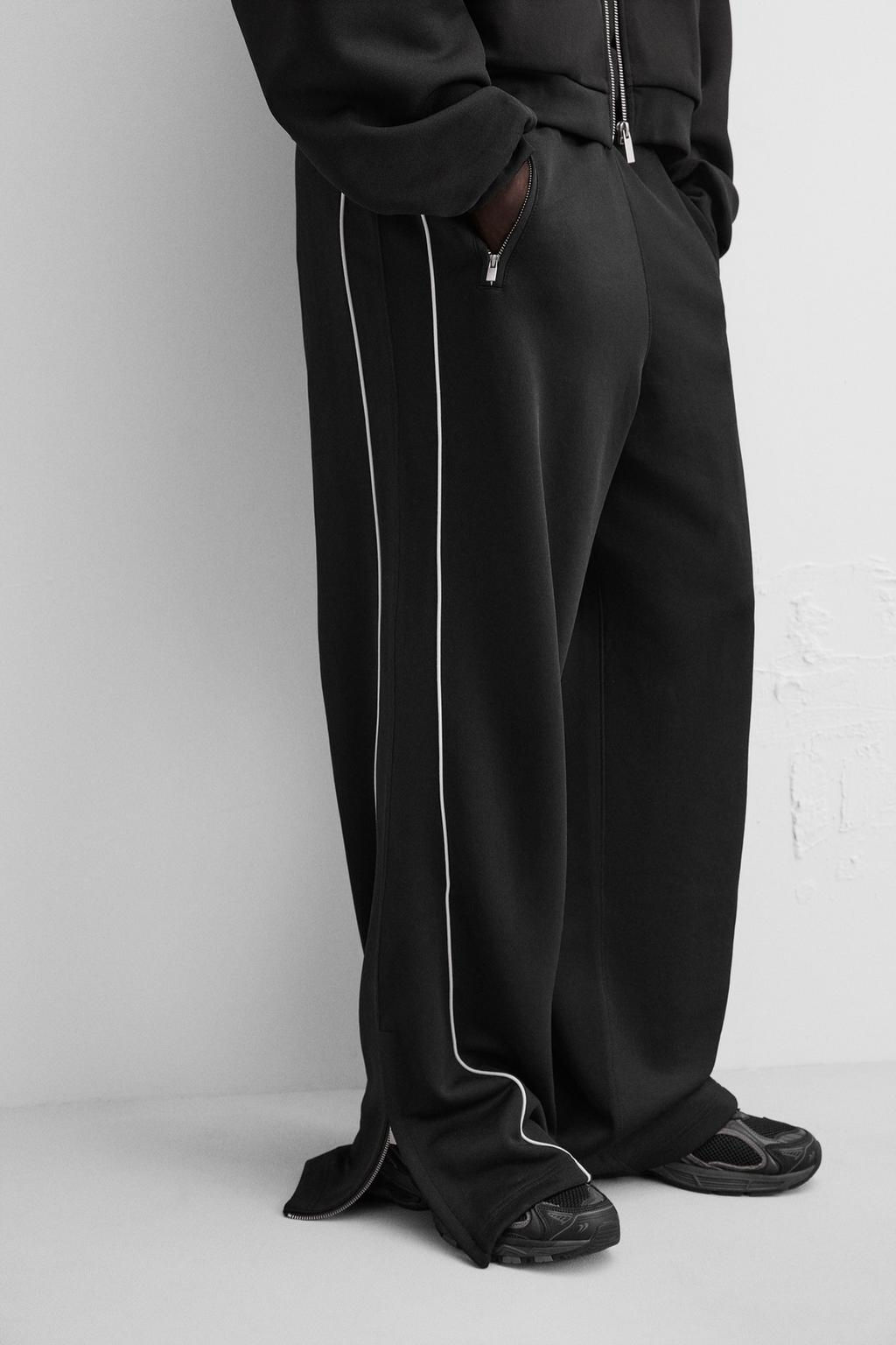CONTRAST TECHNICAL TROUSERS - Zara фото 5