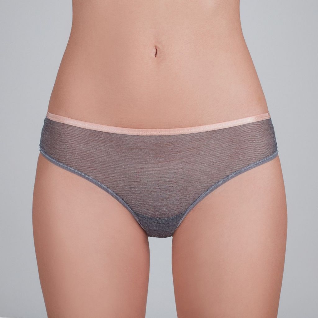 -46% ТРУСЫ ЖЕН. Milavitsa 360215/924 минеральный серый  фото 2