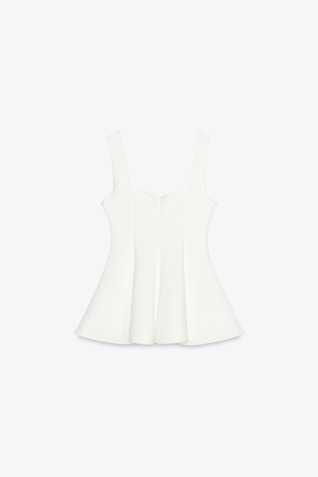 PEPLUM STRETCH TOP - Zara фото 26