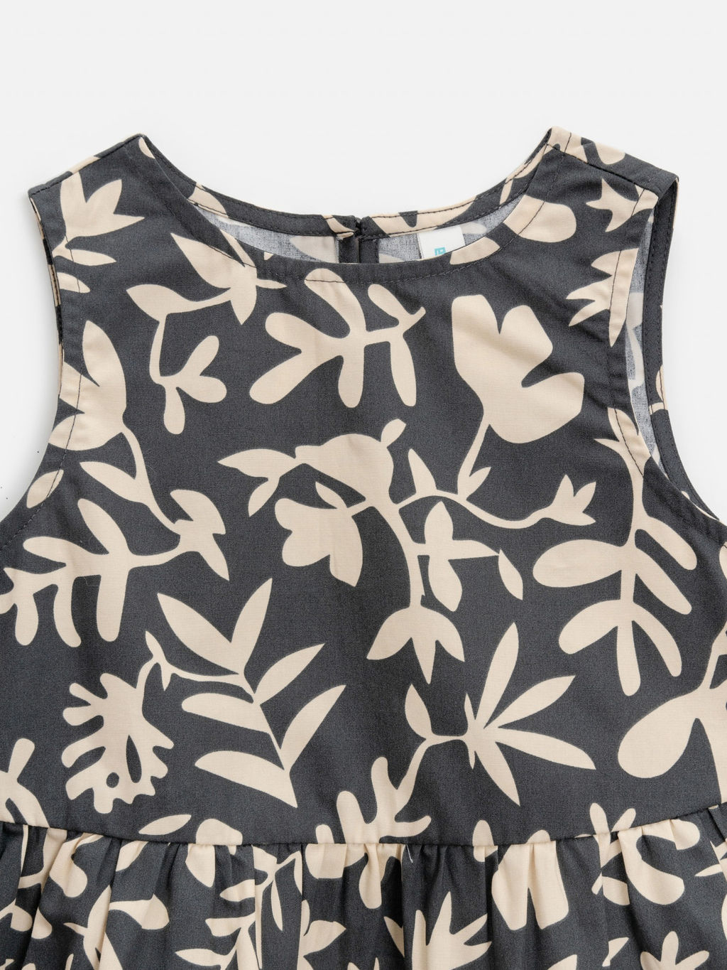 ACOOLA / Блузка детская для девочек Ruse черный принт  фото 4