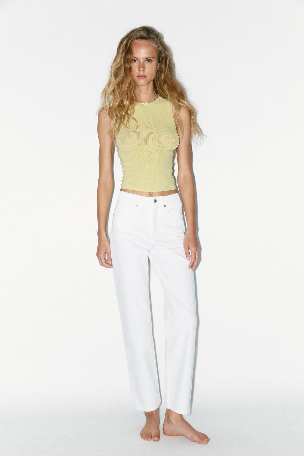 TRF MOM FIT HIGH-WAIST JEANS - Zara фото 41