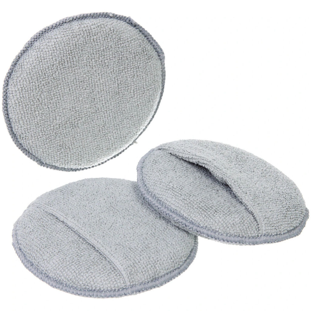 Губка для автомобиля из микрофибры, аппликатор, 12 см, 3 шт, AVC-67G