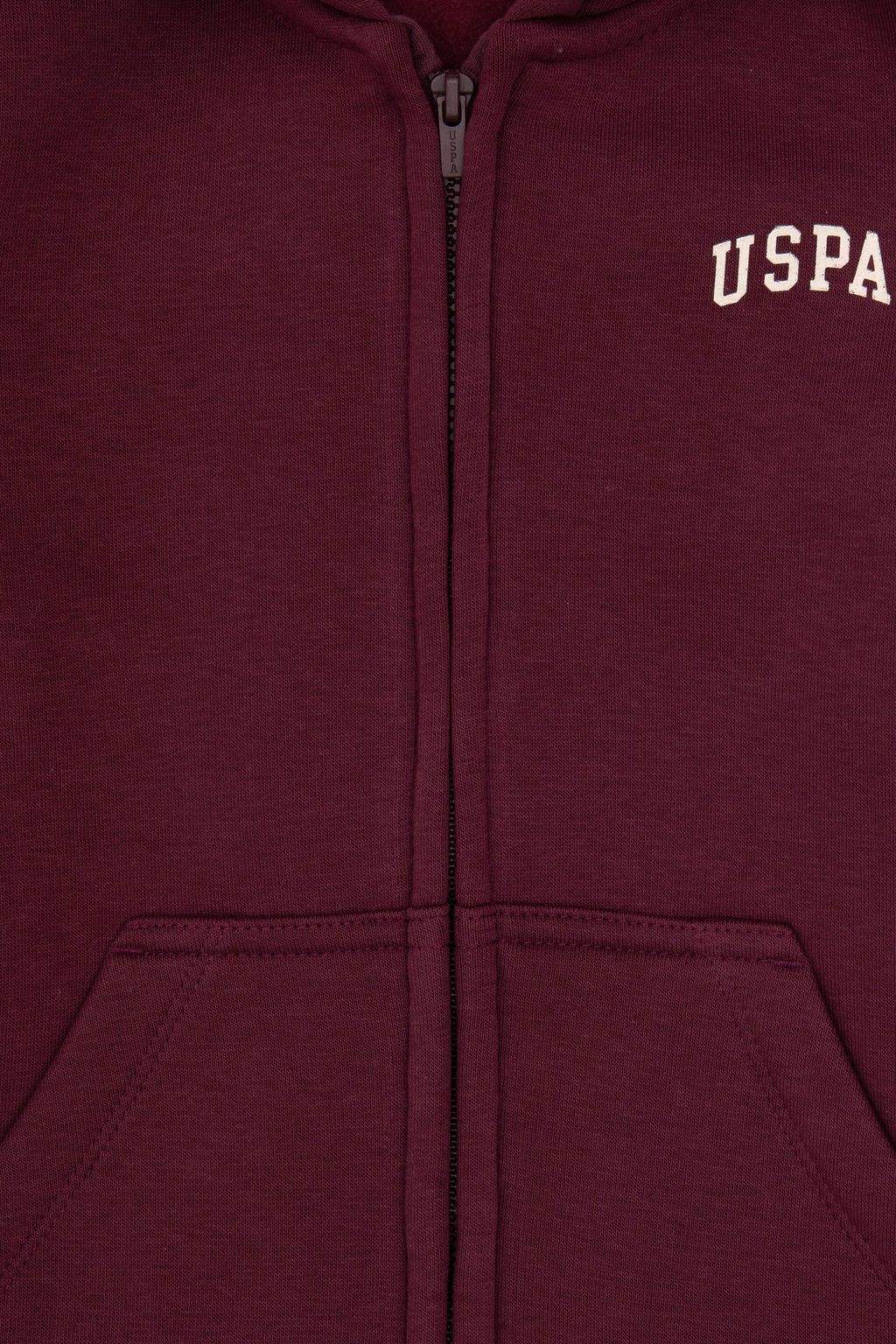 Erkek _ocuk Bordo Fermuarl_ Kap__onlu _rme H_rka - U.s. polo assn фото 4
