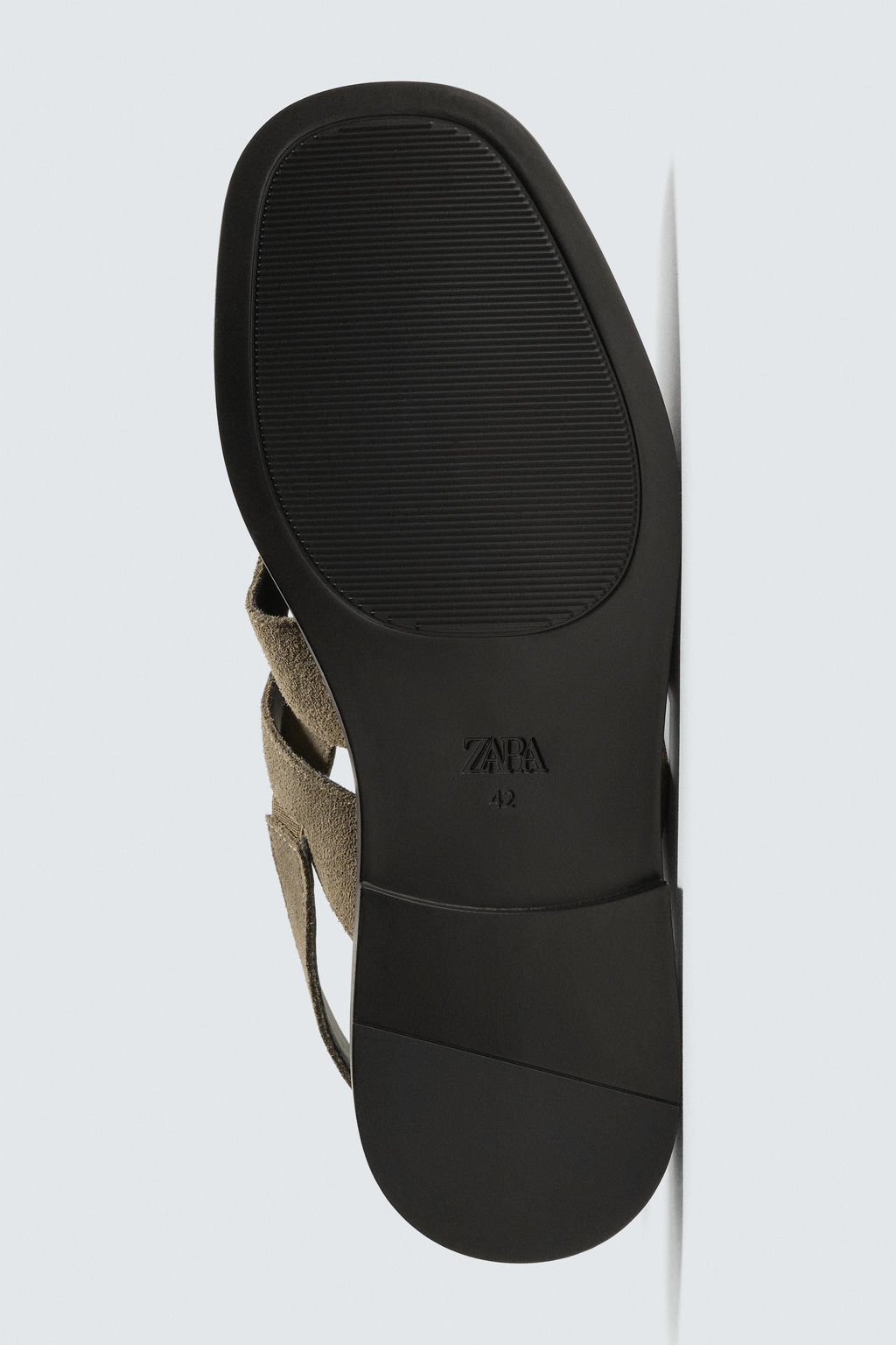 SANDALIA CANGREJERA PIEL / Beige - Zara фото 6