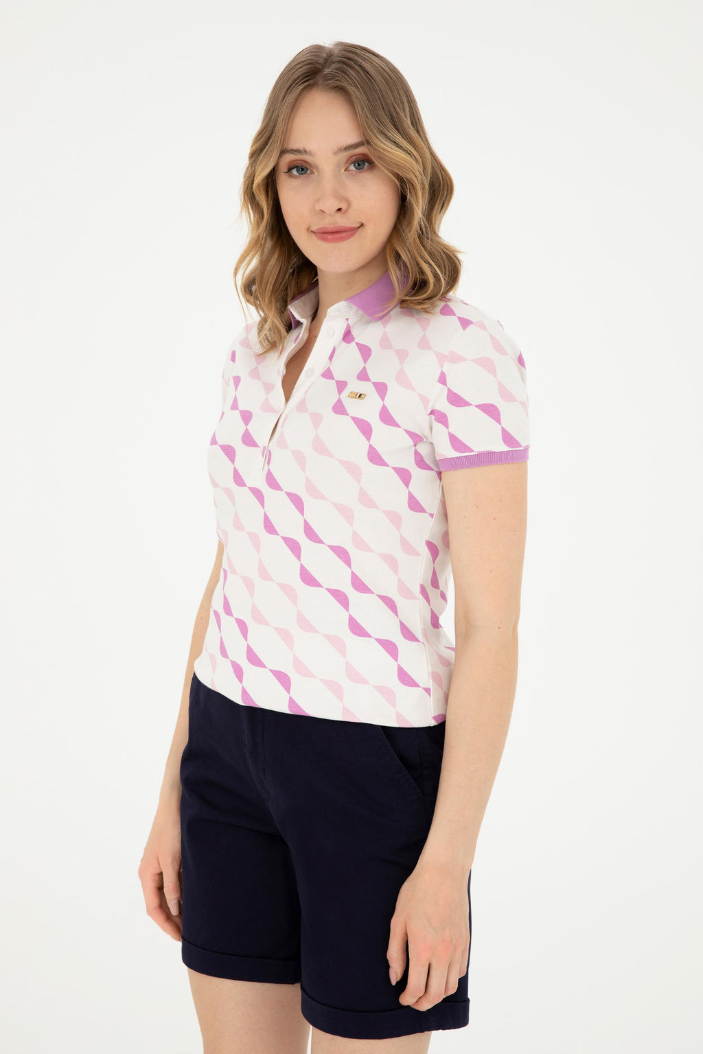 Женская фиолетовая футболка - U.s. polo assn фото 10