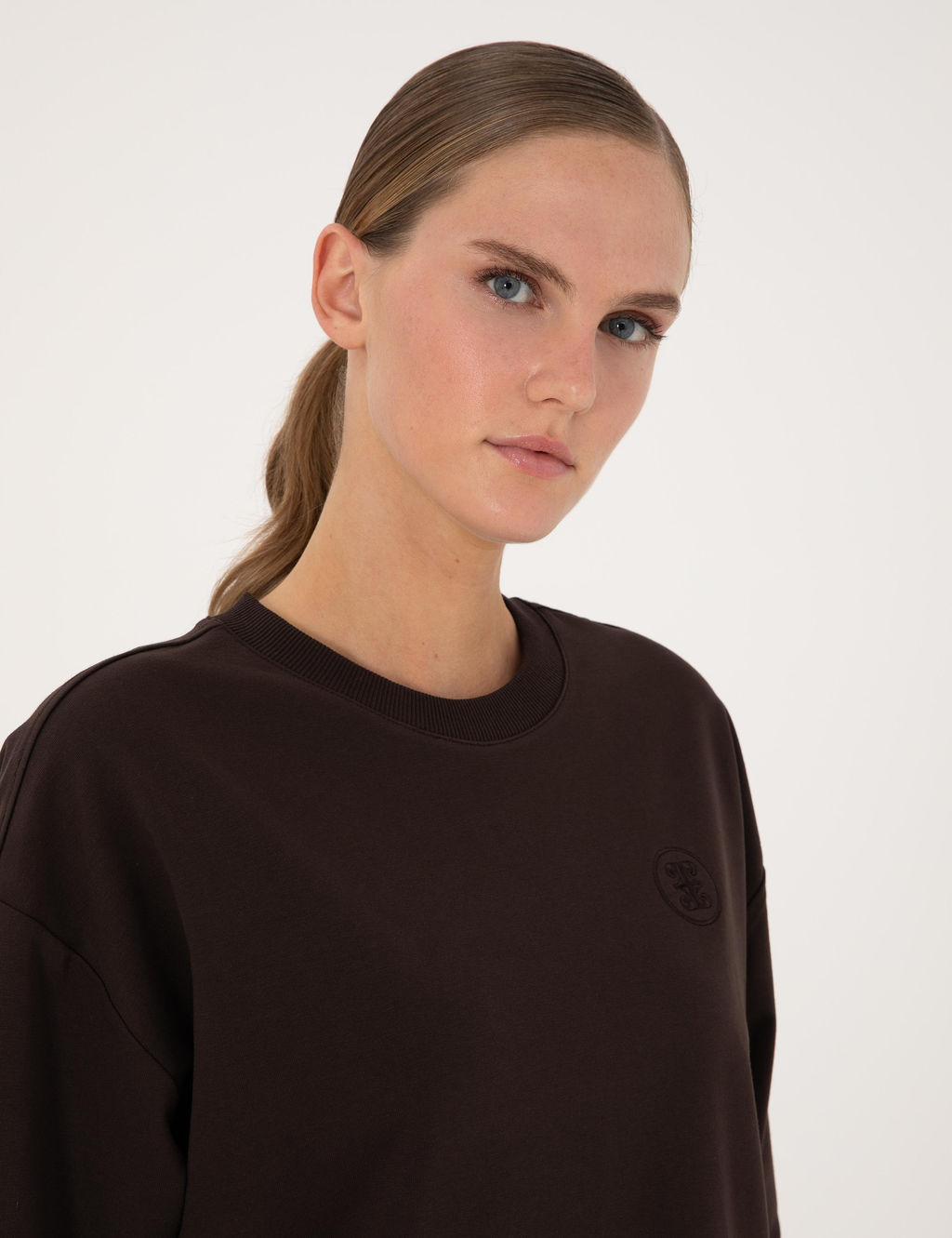 Kahverengi Oversize Sweatshirt