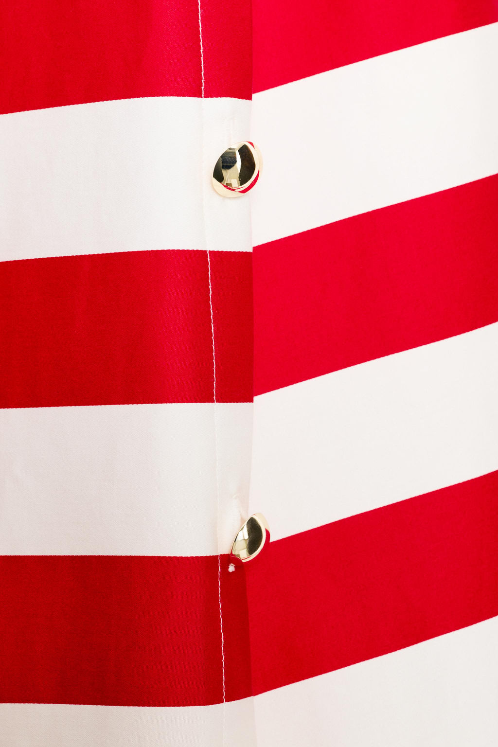 VESTIDO MINI RAYAS / Blanco / Rojo - Zara фото 8