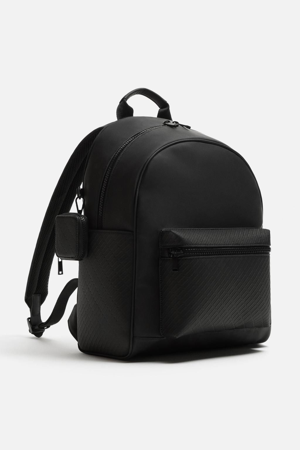 RUBBERISED BACKPACK - Zara фото 4