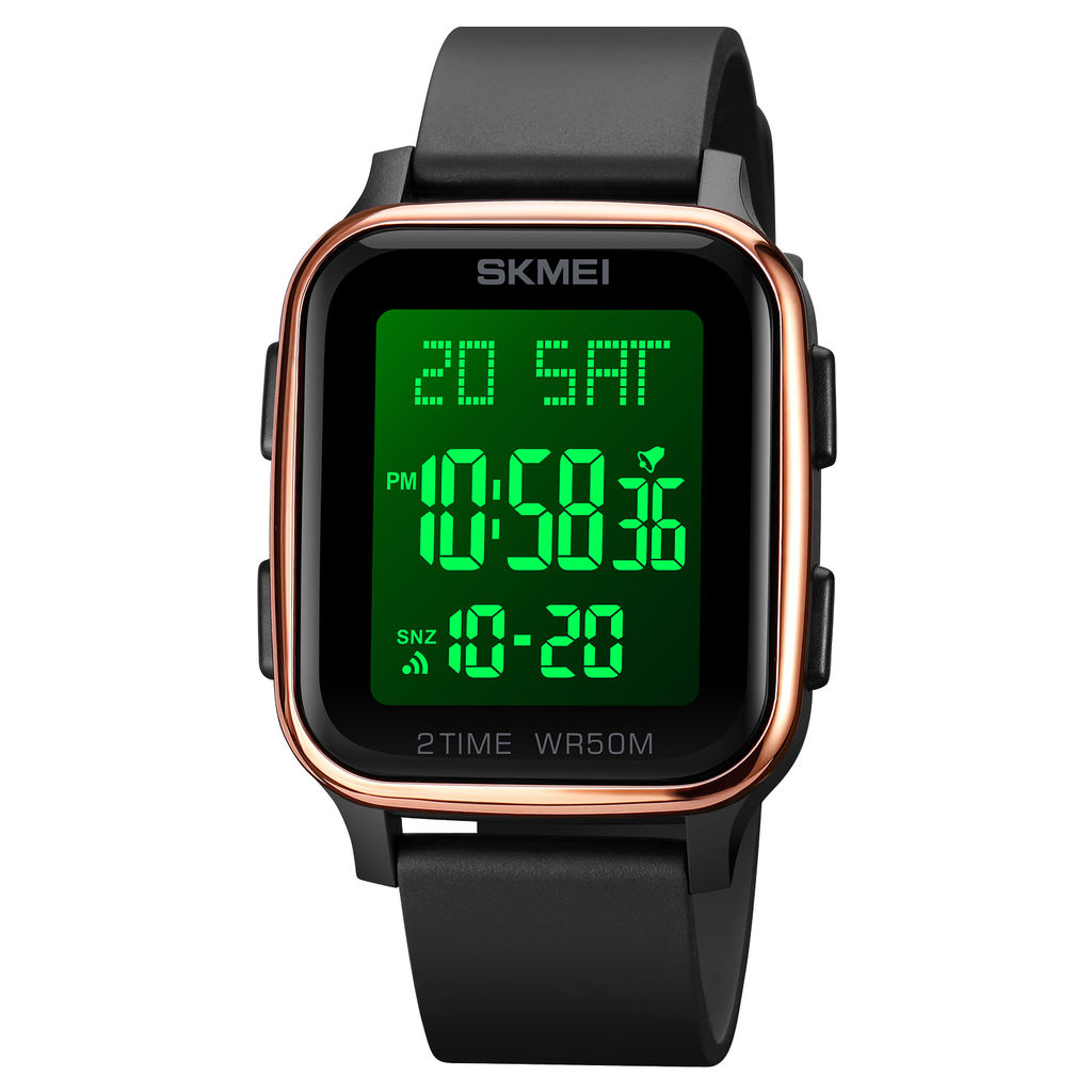 Часы наручные Skmei мужские электронные спортивные 1858rose-gold