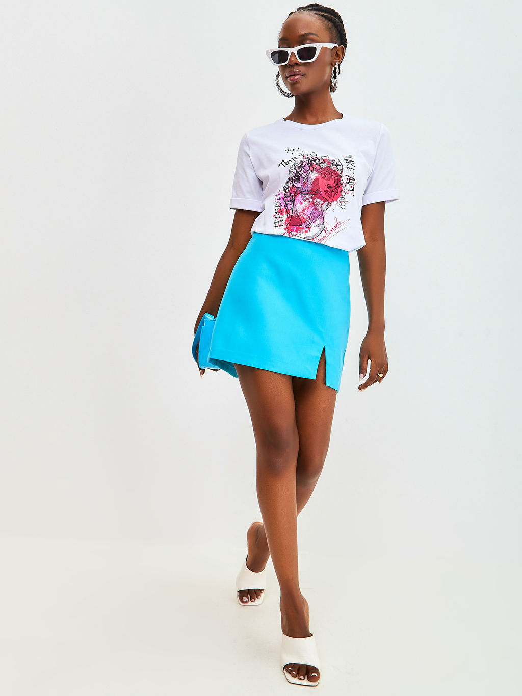 Футболка с принтом NEW - Fashion.love.story фото 4