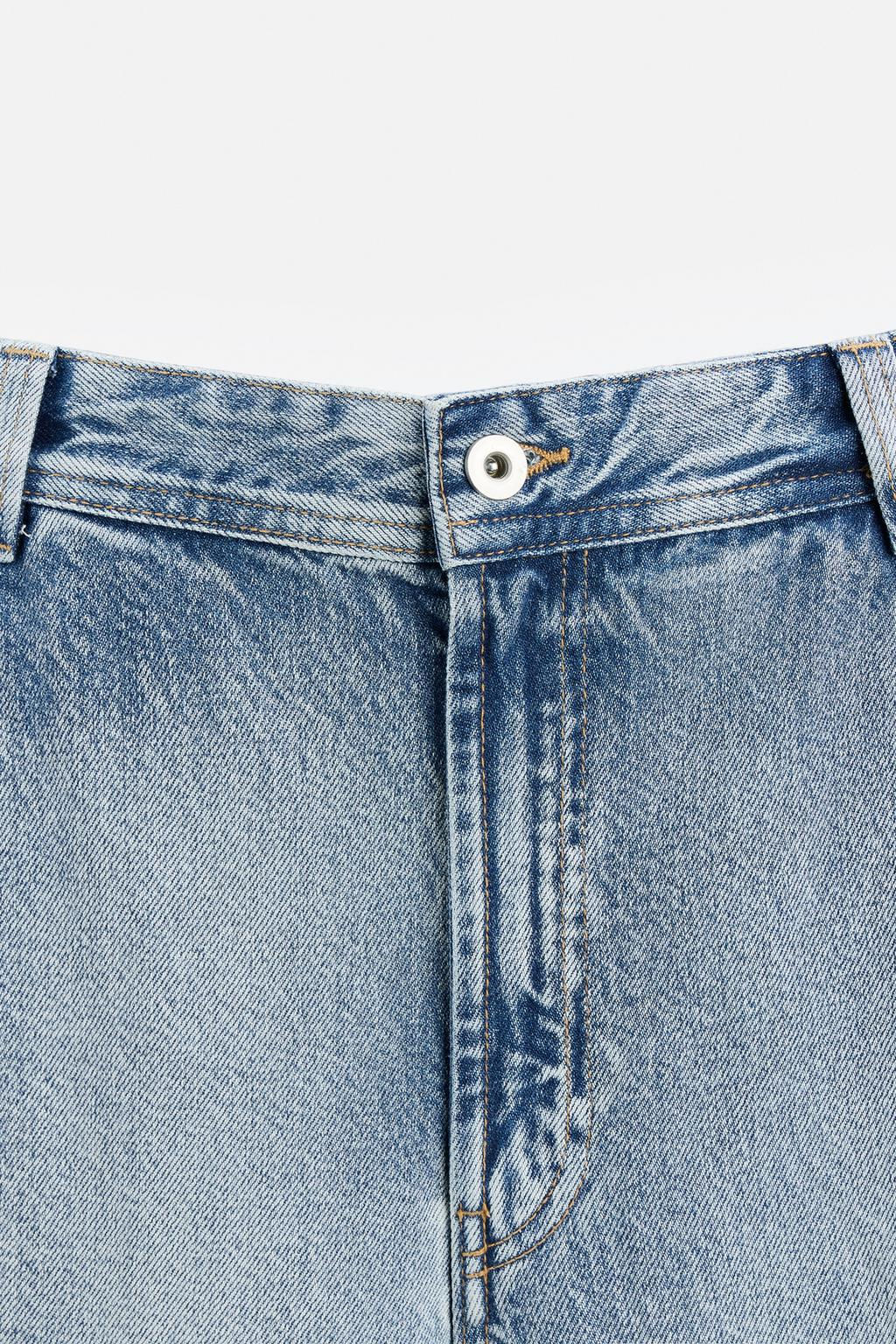REWORKED CARPENTER JEANS - Zara фото 9