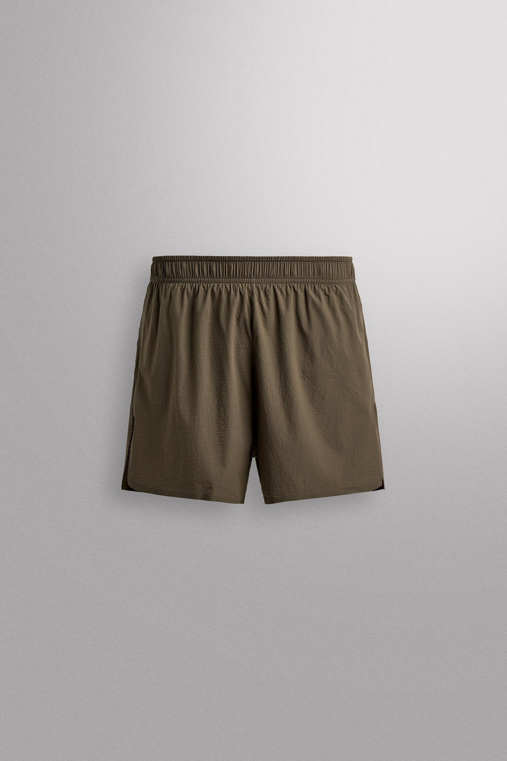 PANTALONES CORTOS LIGEROS RUNNING 3" / Verde medio