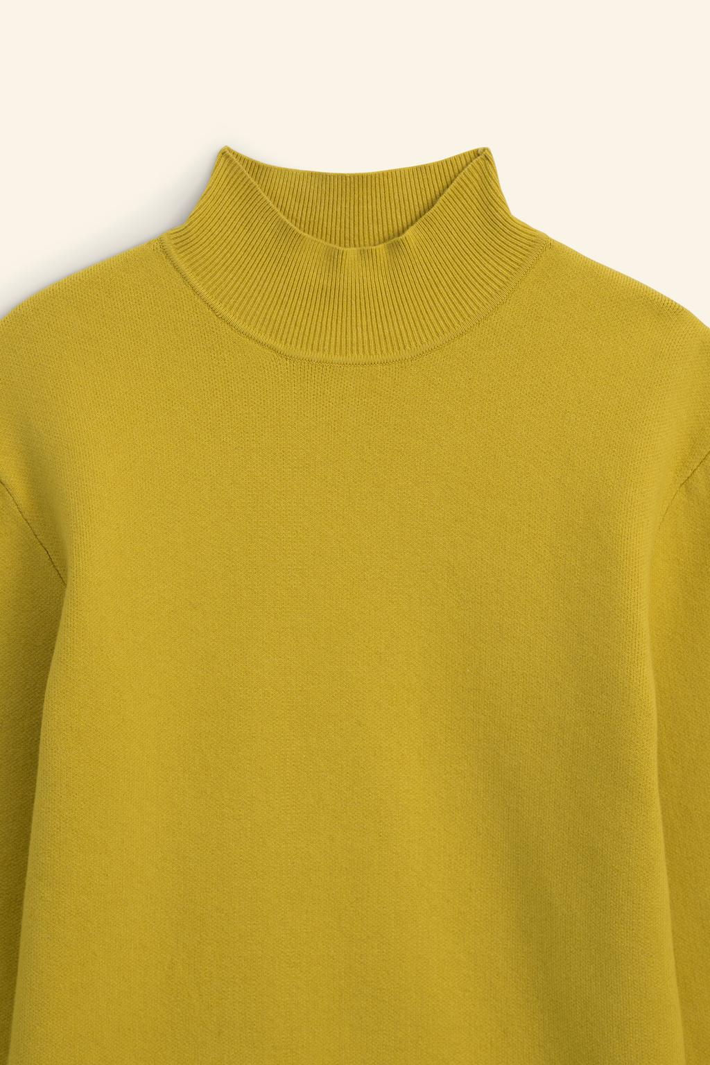 LIMITED EDITION COMPACT HIGH NECK SWEATER - Zara фото 14