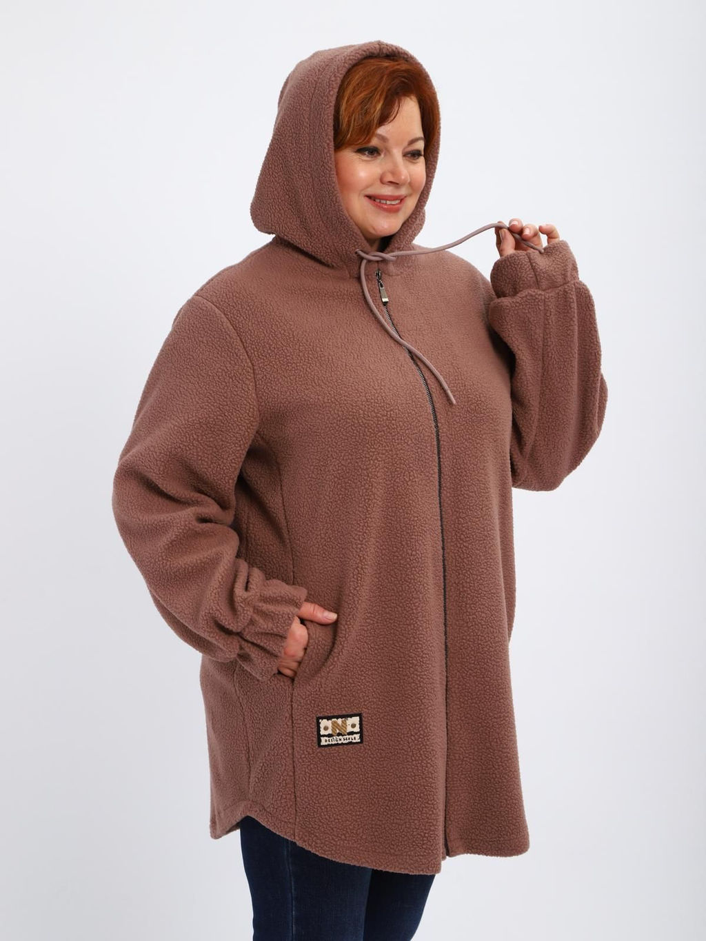 IV-CAPRIZ Латифа - парка из флиса барашек  фото 13