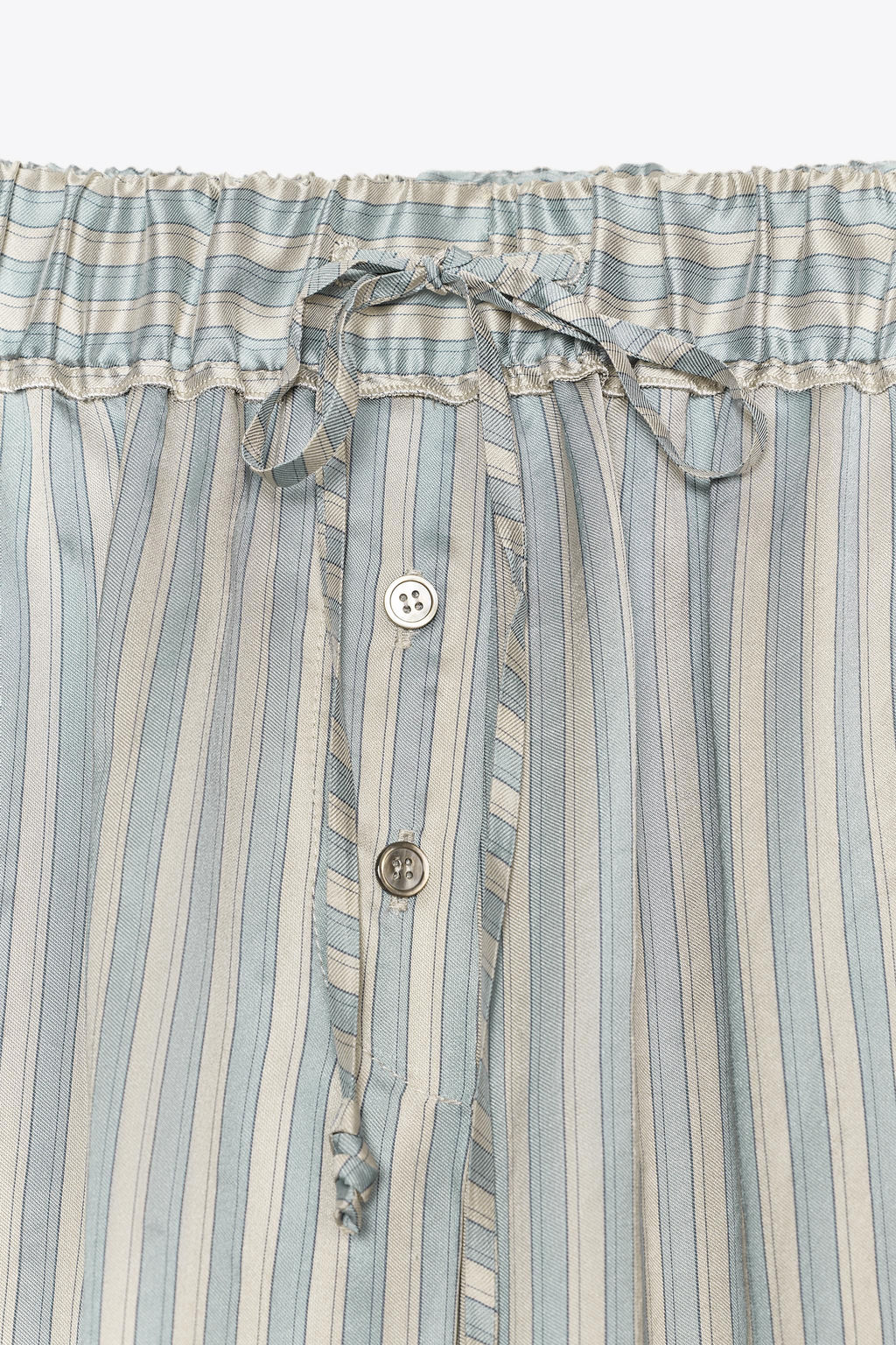 STRIPED PYJAMA TROUSERS ZW COLLECTION - Zara фото 10