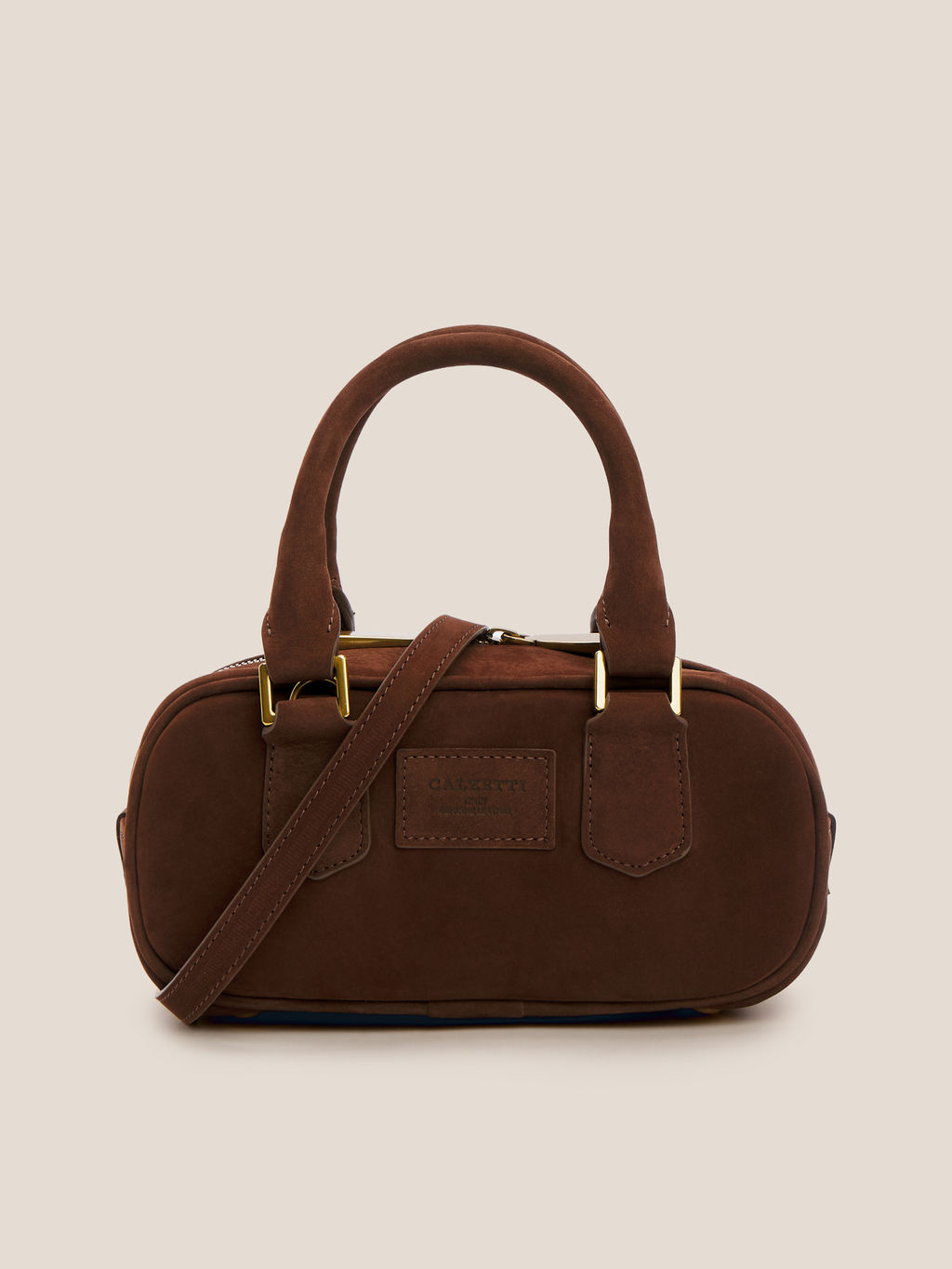 Женская сумка с ручками CALZETTI JADE Артикул 4741847, коричневый  фото 2