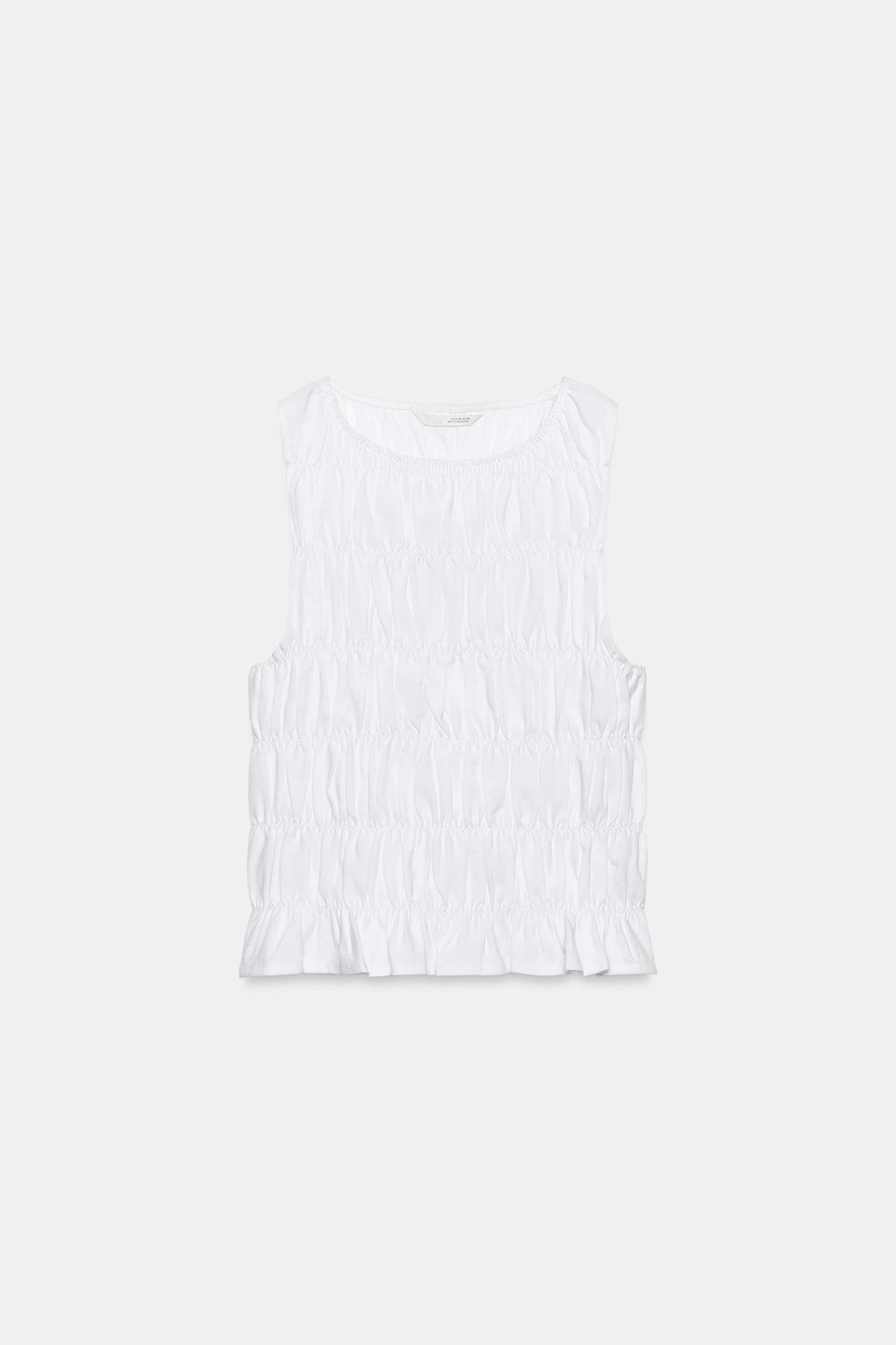 TOP FRUNCES / Blanco - Zara фото 4