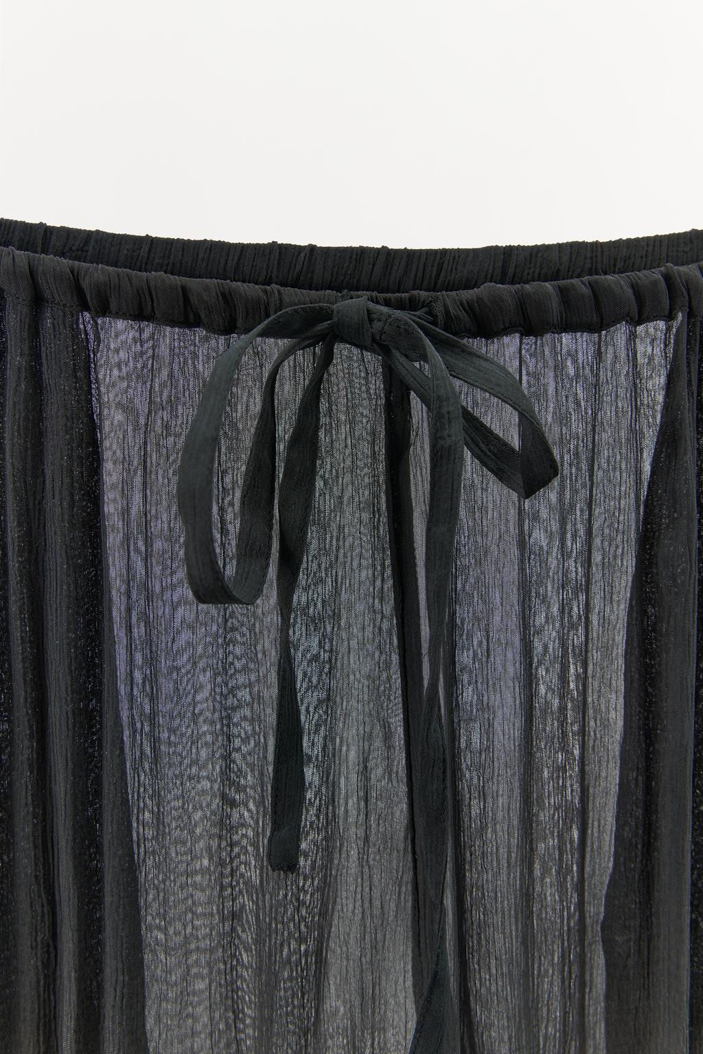 TIE-DYE FLOWING TROUSERS - Zara фото 6