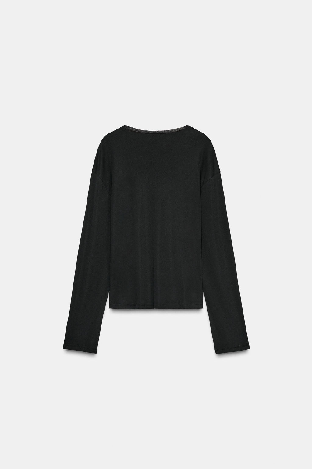 SUPIMA® COTTON OVERSIZED T-SHIRT - Zara фото 5