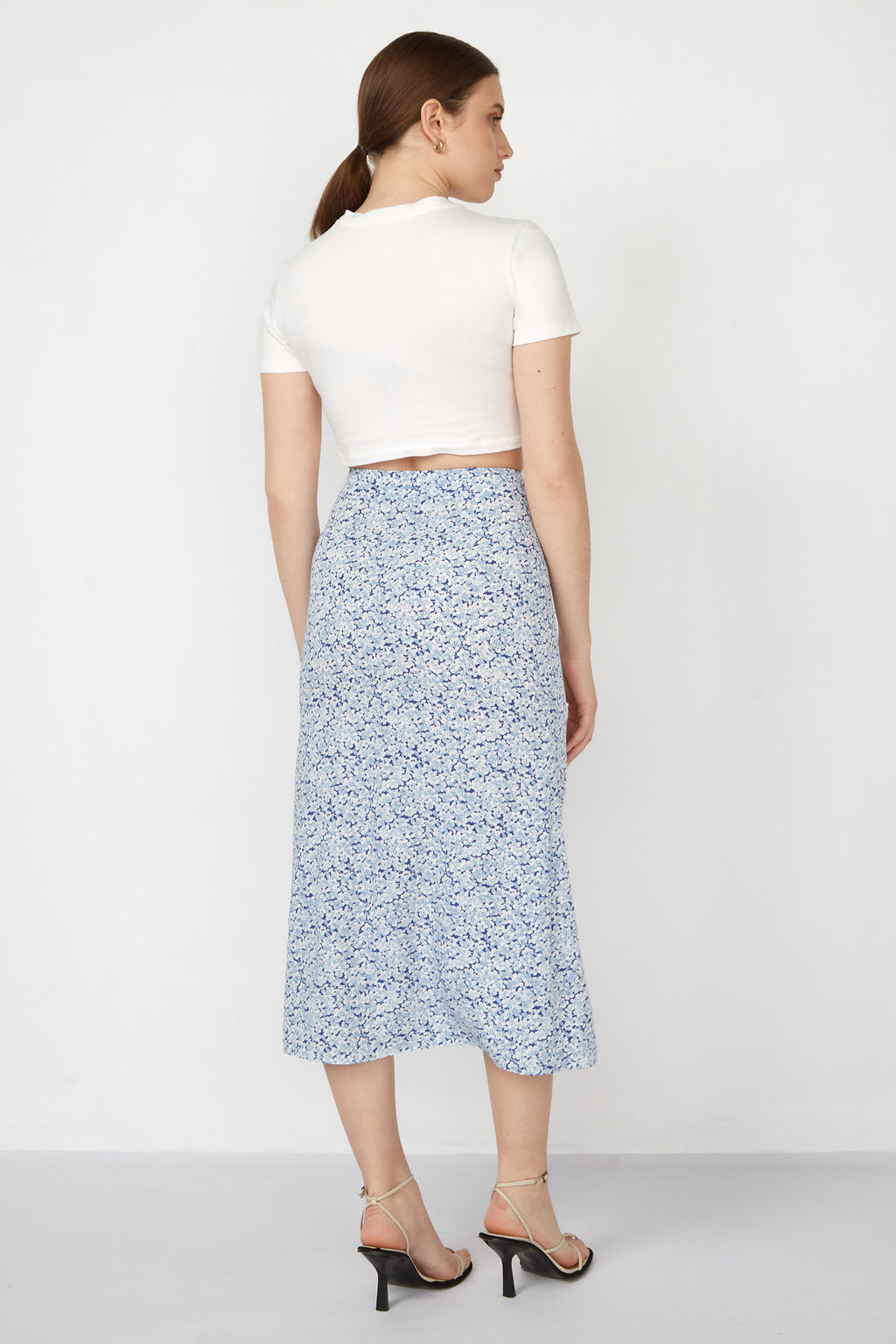 Юбка с разрезом по ноге - Mollis фото 5