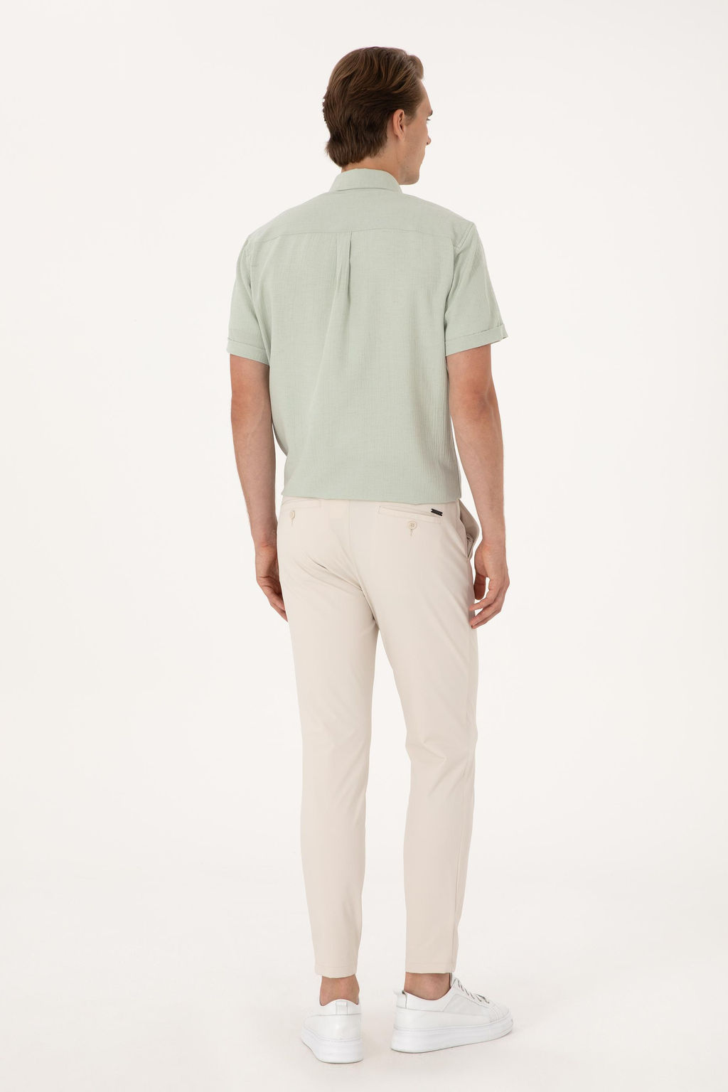 Erkek Bej Kanvas Pantolon - U.s. polo assn фото 4