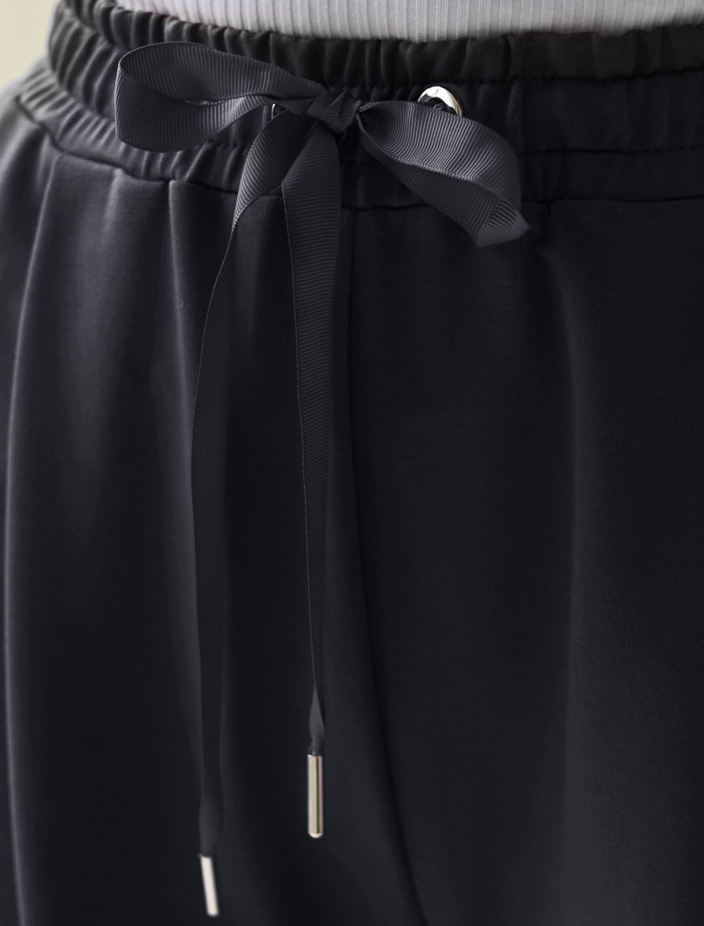 VILATTE / Свободные брюки из эластичного футера-двухнитки  фото 2