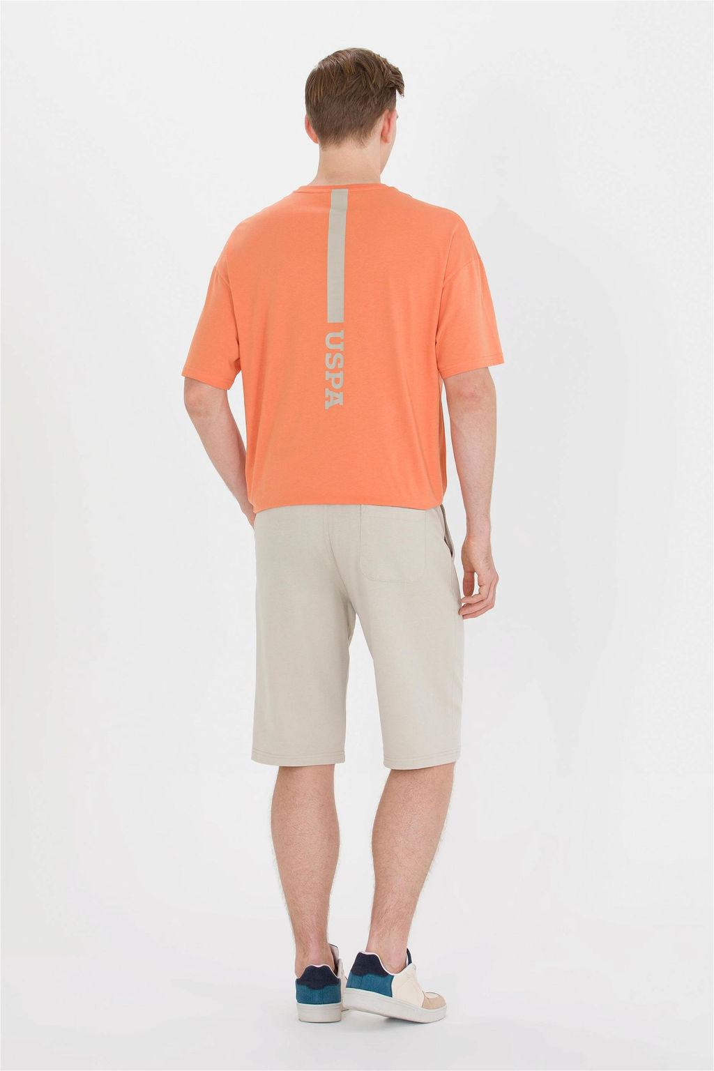 Мужские трикотажные шорты с камнями - U.s. polo assn фото 4