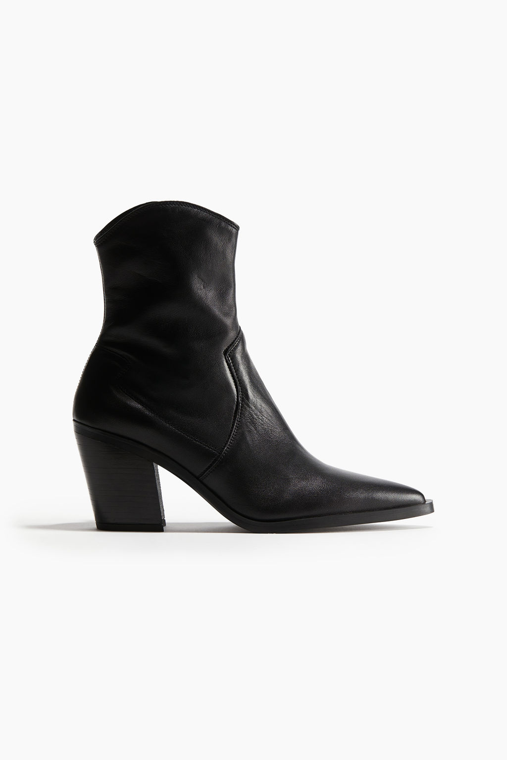 Botines cowboy de piel - H&m фото 5