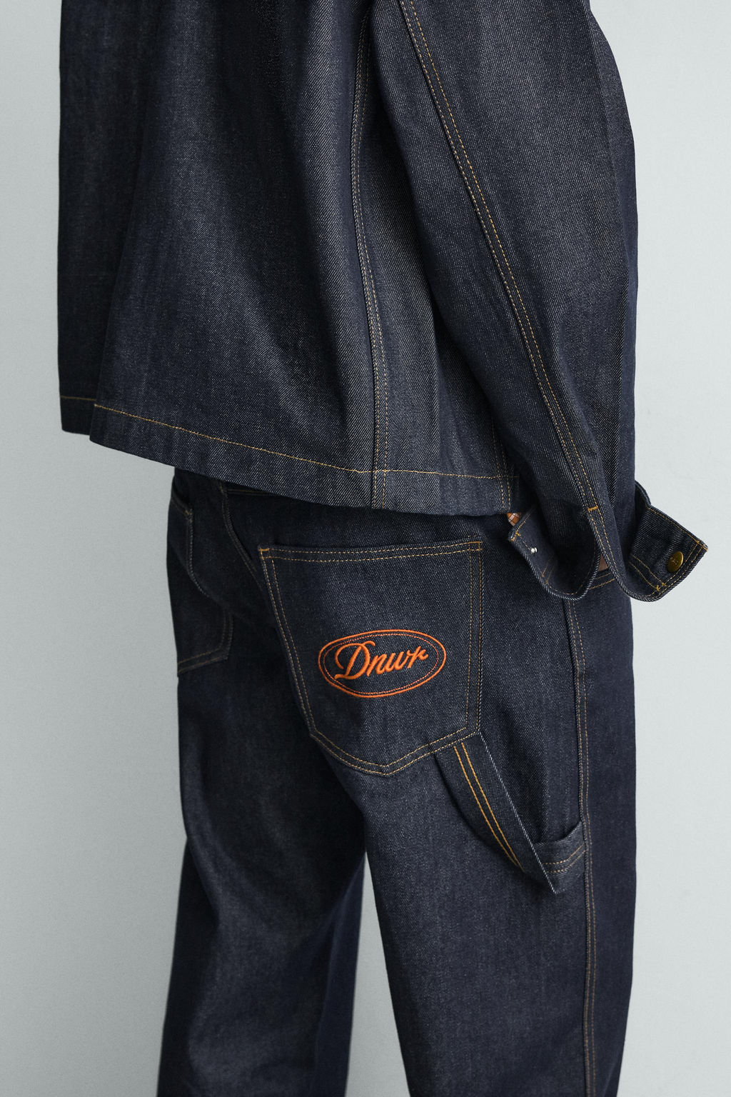JEANS LOOSE FIT BORDADO / ?ndigo - Zara фото 5