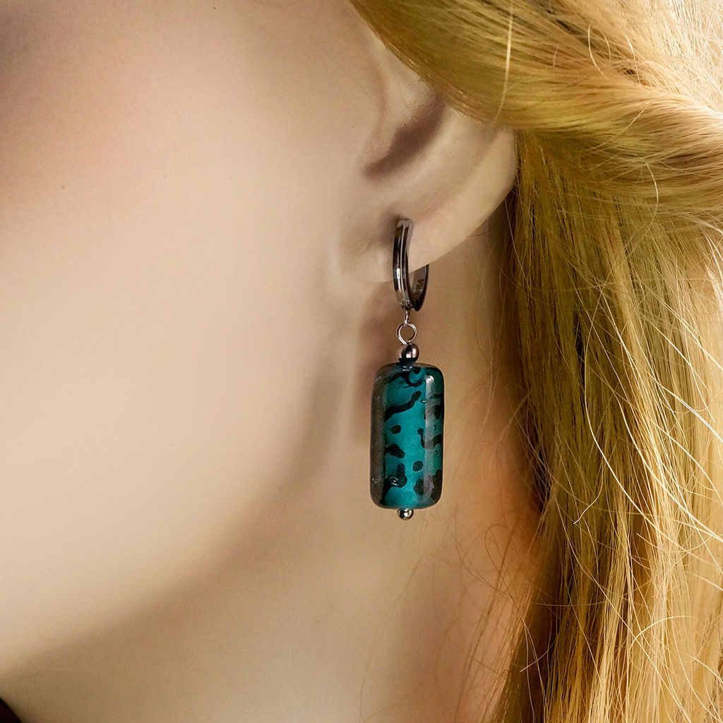 Серьги из муранского стекла WILD WAY LS3434 - Vloes фото 3