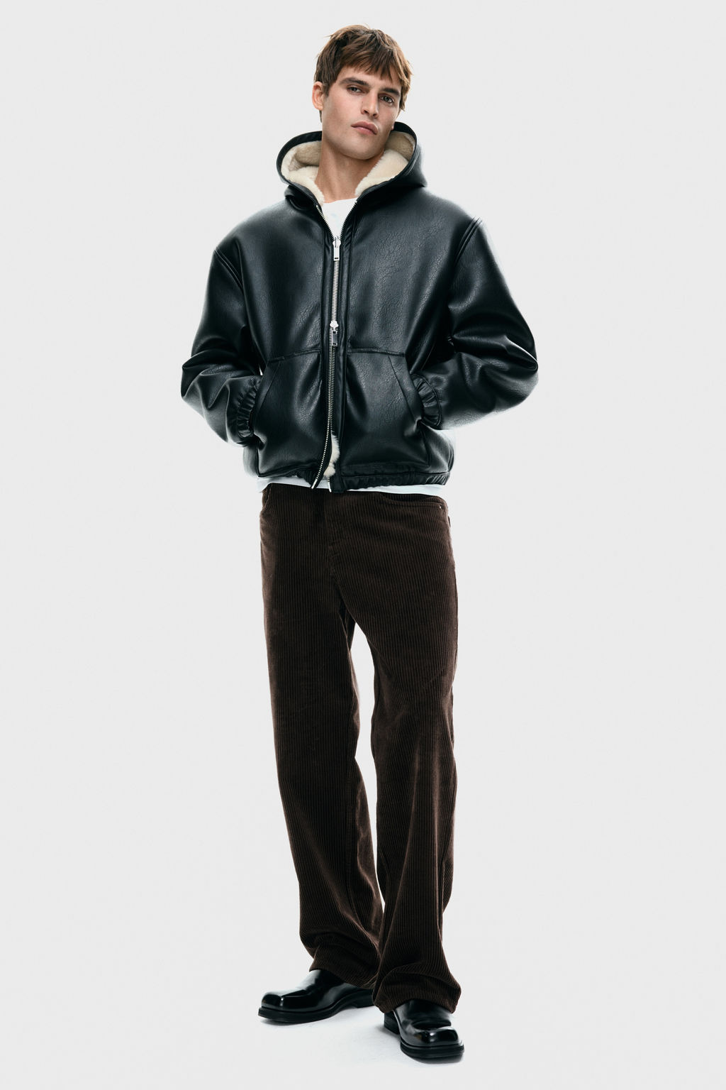 Pantal?n de pana Relaxed Fit - H&m фото 3