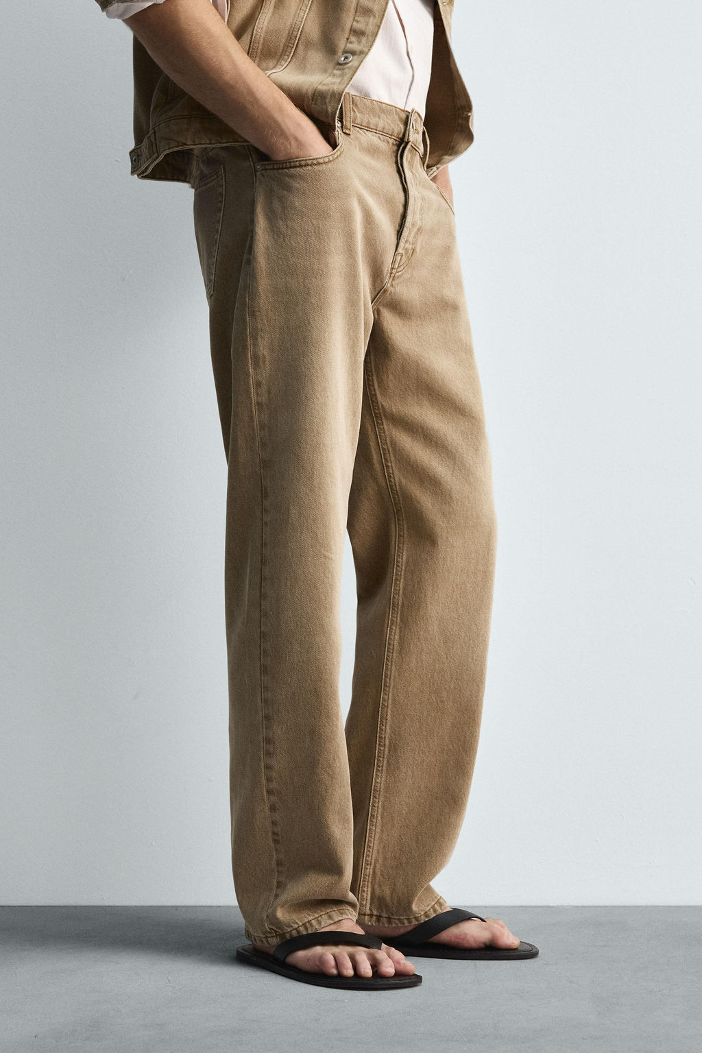 RELAXED FIT JEANS - Zara фото 6