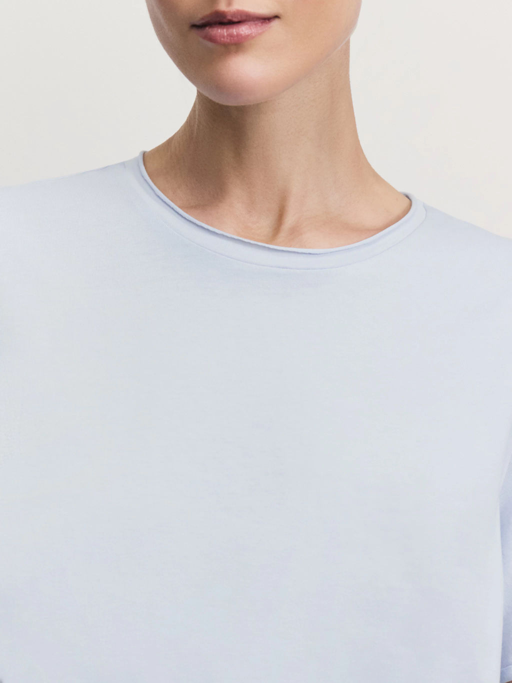 Хлопковая футболка прямого кроя / Zarina  фото 6