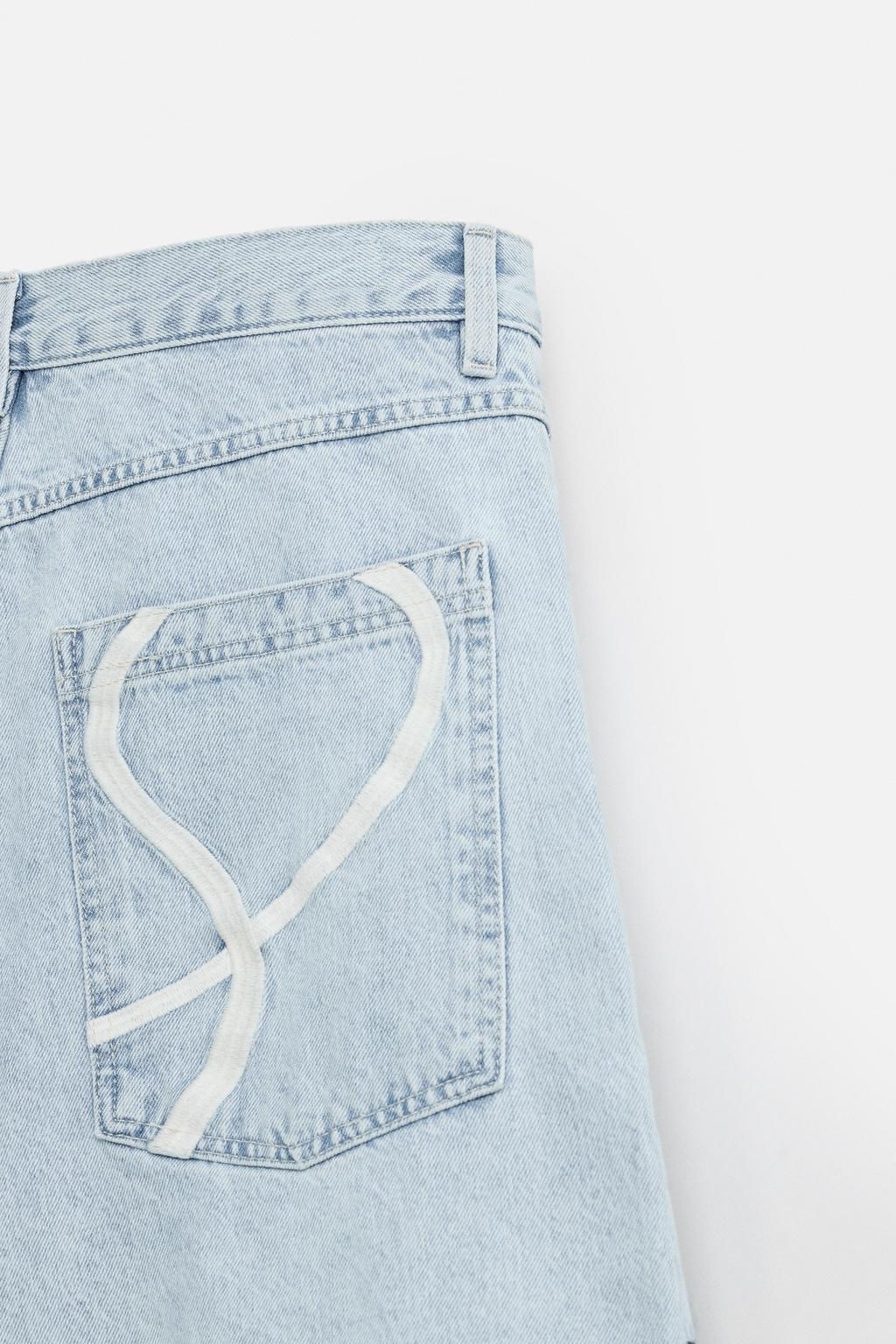 BAGGY-FIT BERMUDA JORTS - Zara фото 10