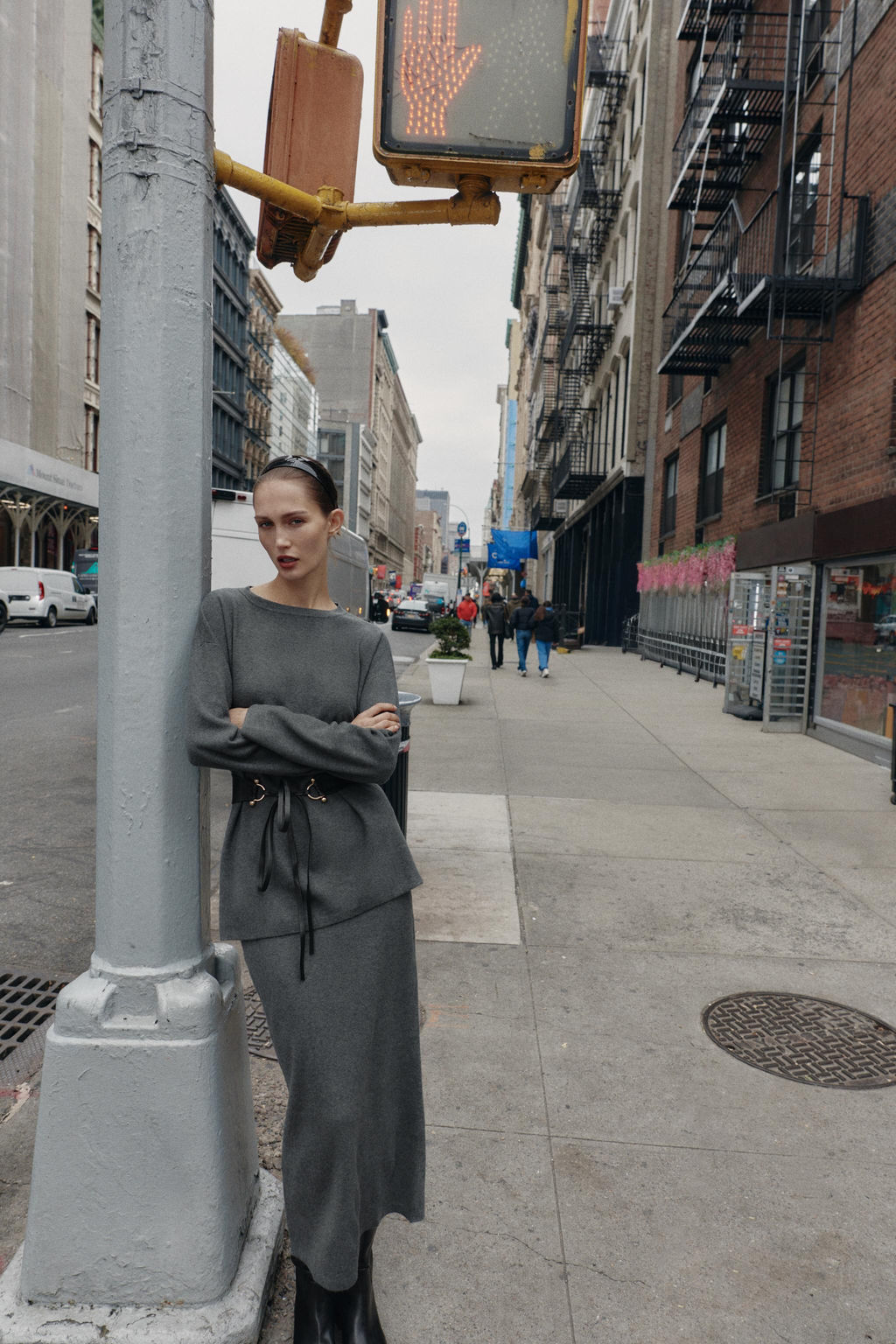 PLAIN SOFT-TOUCH KNIT JUMPER