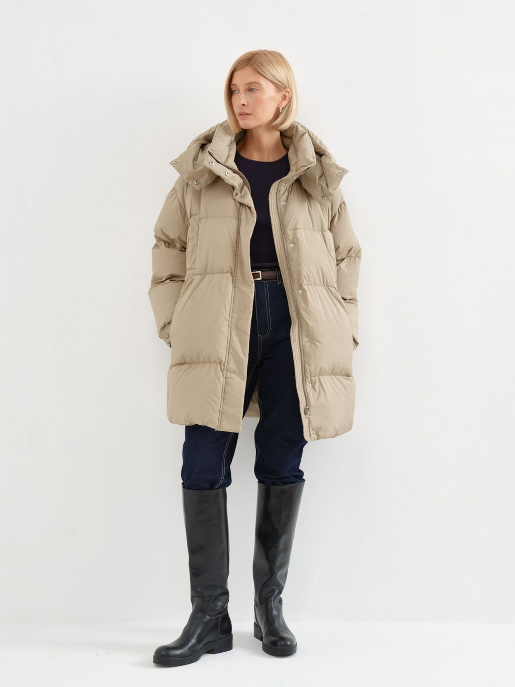 Conso/WDM 230509 - oliva Пуховая куртка  фото 6