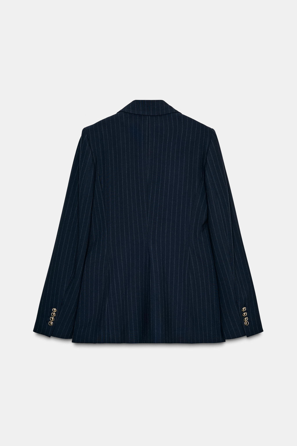 PINSTRIPE BLAZER WITH SHOULDER PADS - Zara фото 8