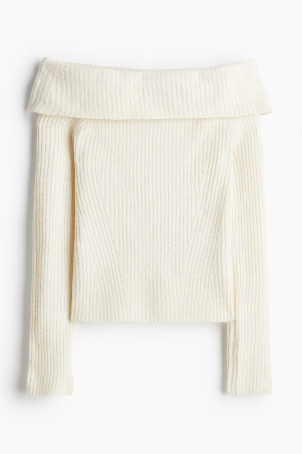 Jersey off-the-shoulder - H&m фото 8