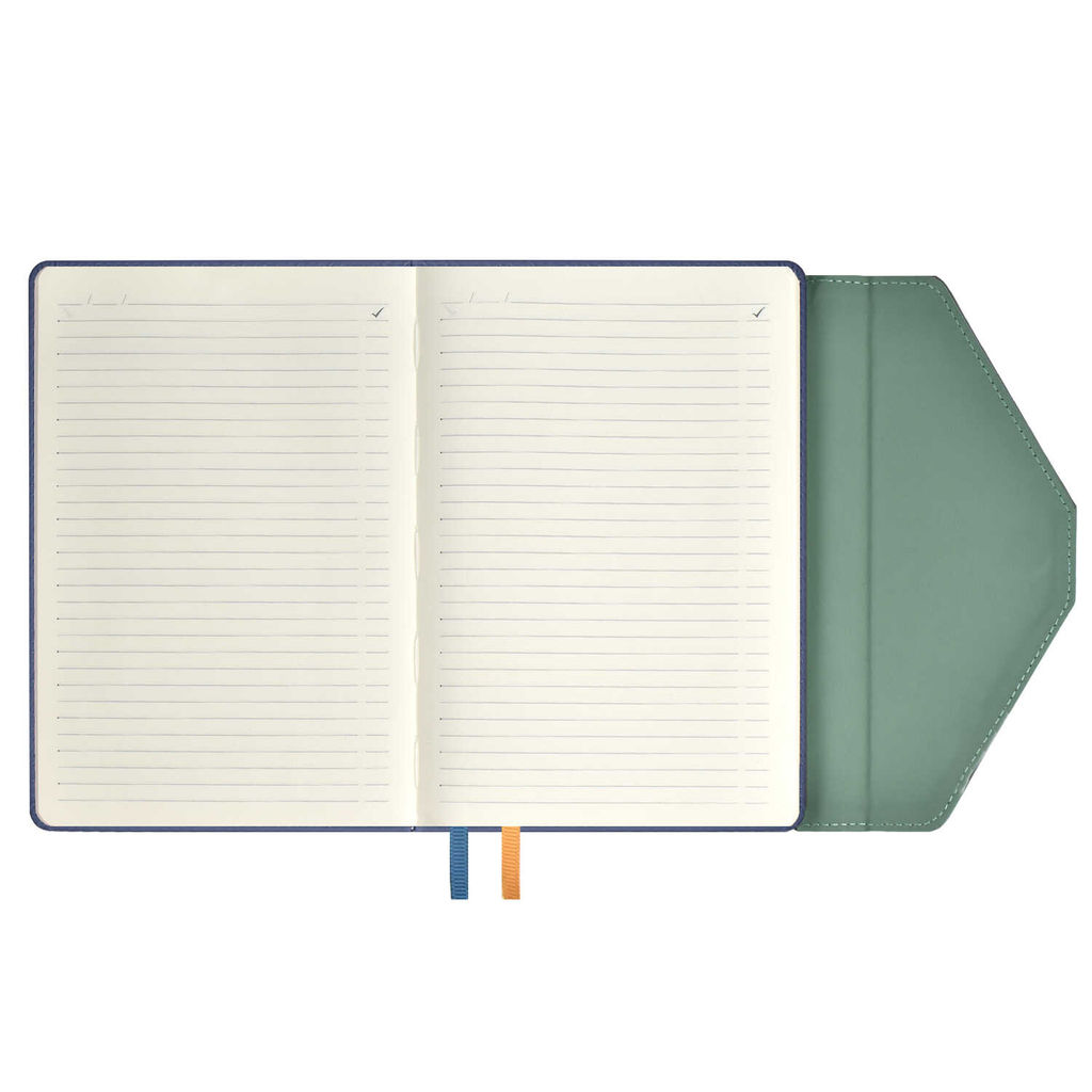 Ежедневник недатированный ESCALADA, А5, 160 л., арт. 63978/ 15 РУФФО СЕРО-ГОЛУБОЙ  фото 18