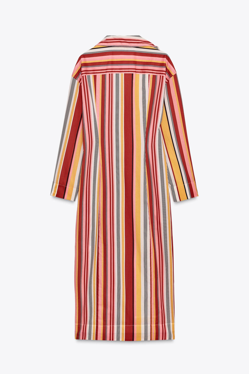 ZW COLLECTION STRIPED SHIRT DRESS - Zara фото 14